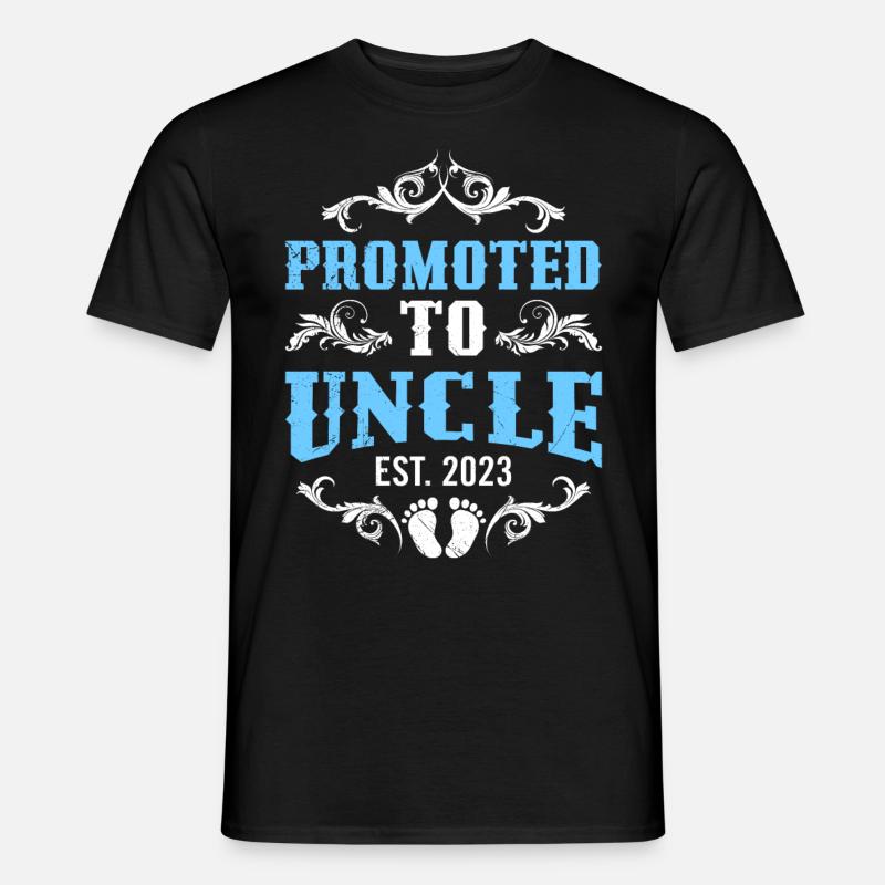 Onkel 2023 - Männer T-Shirt - Schwarz