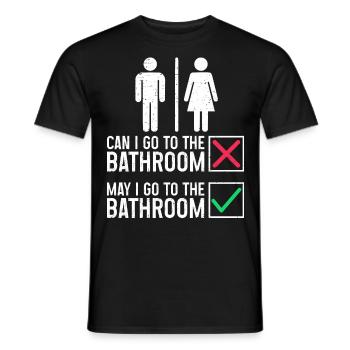 Englischlehrerin Englischlehrer Schule - Männer T-Shirt - Schwarz - Vorne - AI Model Male 178 light (178cm)