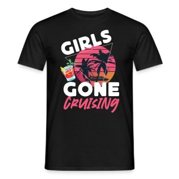 Cruise Ship Vacation Friends - Männer T-Shirt - Schwarz - Vorne - AI Model Male 178 light (178cm)