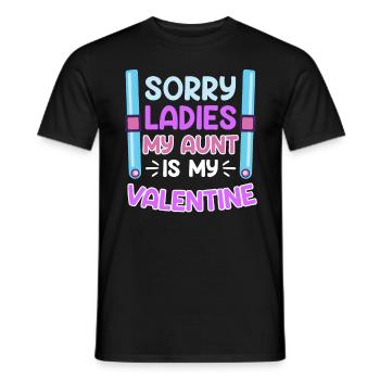 Lieblingstante Neffe Tante ist die beste Tante - Männer T-Shirt - Schwarz - Vorne - AI Model Male 178 light (178cm)