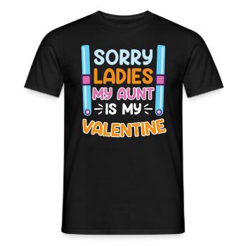 Lieblingstante Neffe Tante ist die beste Tante - Männer T-Shirt - Schwarz - Vorne - AI Model Male 178 light (178cm)