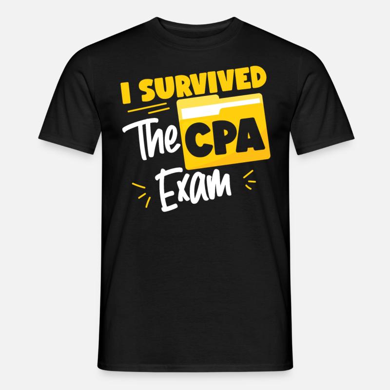 Accountant Bookkeeper Accounting - Männer T-Shirt - Schwarz