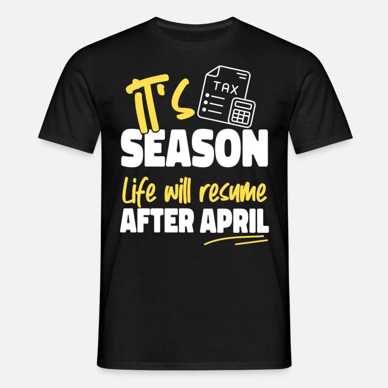 Comptable Comptable Comptable - T-shirt Homme - noir