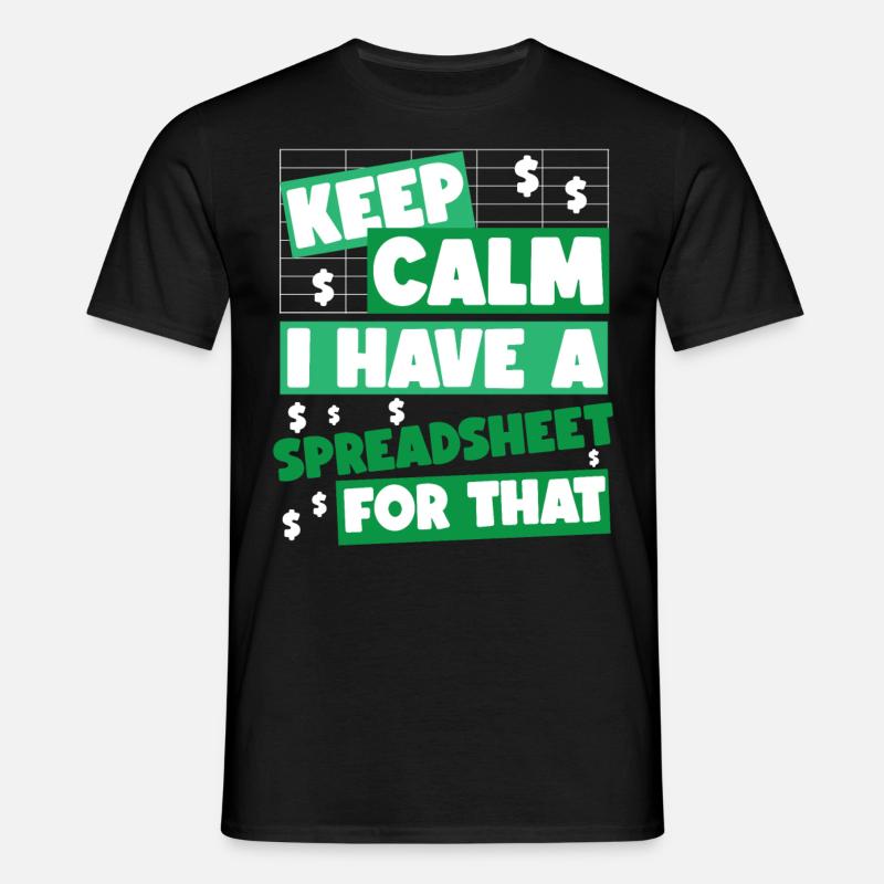 Comptable Comptable Comptable - T-shirt Homme - noir