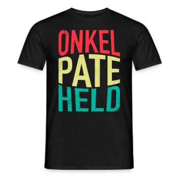 Vintage Onkel Pate Mythos Legende bester Onkel - Männer T-Shirt - Schwarz - Vorne - AI Model Male 178 light (178cm)