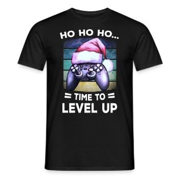 Cadeau de jeu de Noël Controller Gamblers - T-shirt homme - noir - Devant - AI Model Male 178 light (178cm)