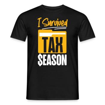 Accountant Bookkeeper Accounting - Männer T-Shirt - Schwarz - Vorne - AI Model Male 178 light (178cm)