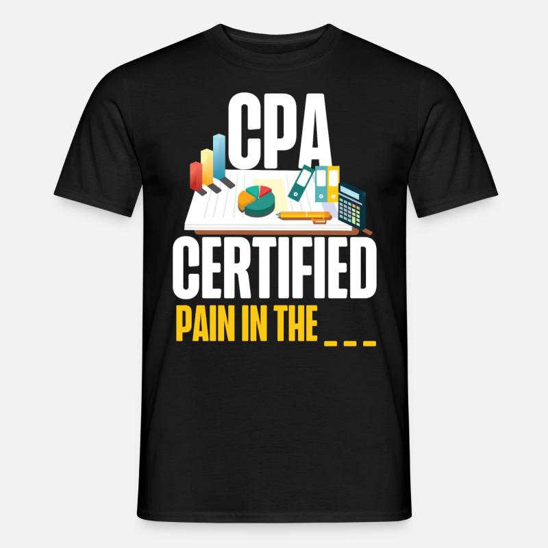 Comptable Comptable Comptable - T-shirt homme - noir