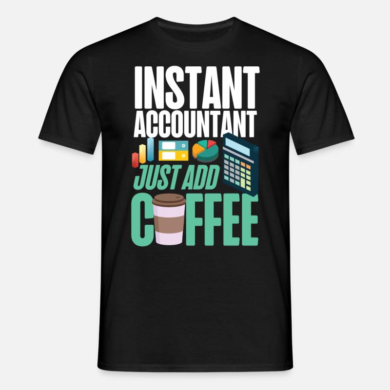 Comptable Comptable Comptable - T-shirt Homme - noir