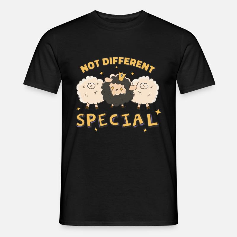 Spruch - not different Special! - Männer T-Shirt - Schwarz