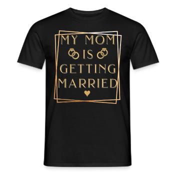 Hochzeit Mutter - Männer T-Shirt - Schwarz - Vorne - AI Model Male 178 light (178cm)