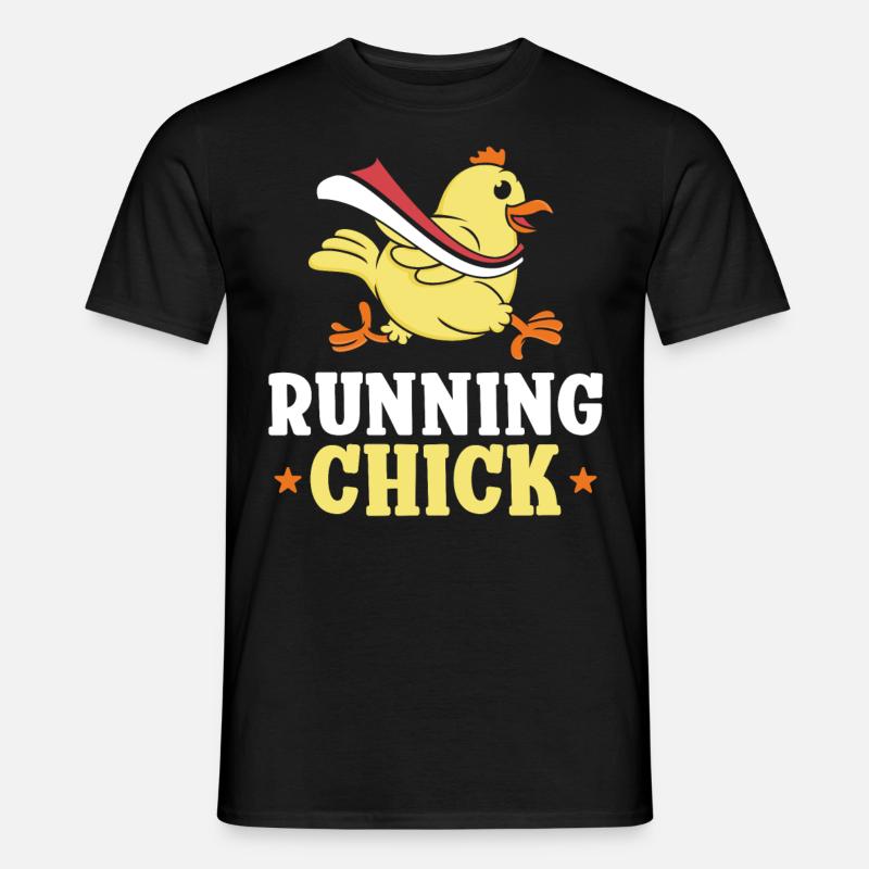 Running Runner Half Marathon - Männer T-Shirt - Schwarz