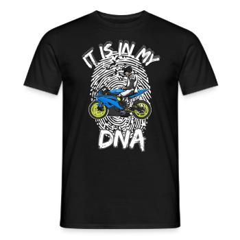 Moto Lifestyle / Moto / Moto motard - T-shirt homme - noir - Devant - AI Model Male 178 light (178cm)
