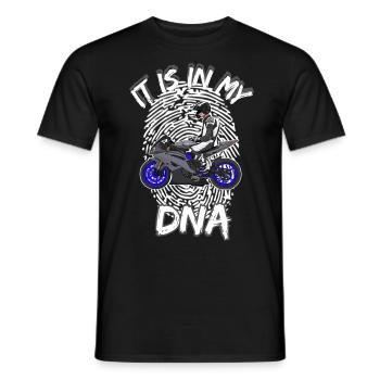 Motorcycle Lifestyle / Motorcycle / Motorcycle biker - Men's T-Shirt - black - Front - AI Model Male 178 light (178cm)
