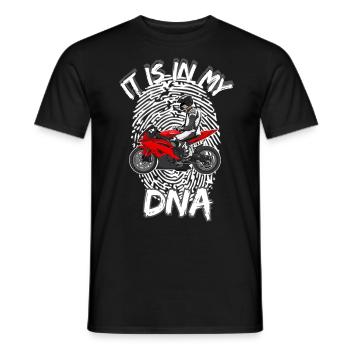 Motorcycle Lifestyle / Motorcycle / Motorcycle biker - Men's T-Shirt - black - Front - AI Model Male 178 light (178cm)