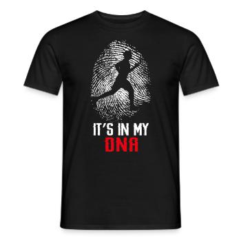 Running Runner Semi-Marathon - T-shirt homme - noir - Devant - AI Model Male 178 light (178cm)