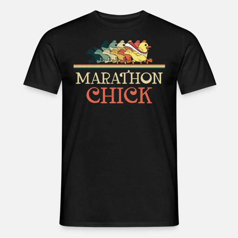 Running Runner Half Marathon - Men’s T-shirt - black