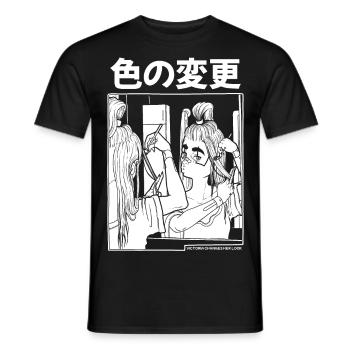 Victoria change de look - T-shirt homme - noir - Devant - AI Model Male 178 light (178cm)