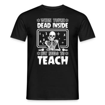 Psychisch Zertifiziert Selbstmordprävention Selbst - Männer T-Shirt - Schwarz - Vorne - AI Model Male 178 light (178cm)