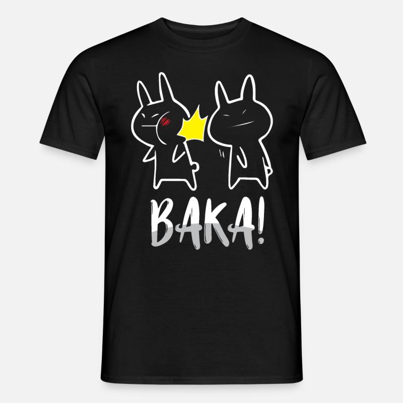 Anime Merch - Baka - Männer T-Shirt - Schwarz