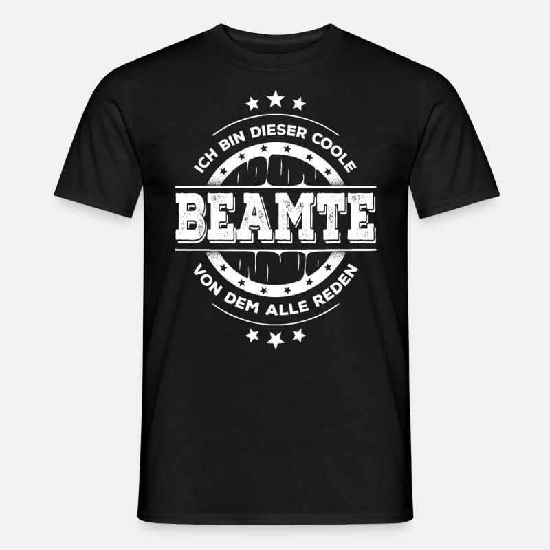 Beamter Geburtstag Öffentlicher Dienst Geschenk - Männer T-Shirt - Schwarz