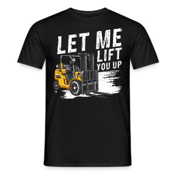 Caristes et caristes - T-shirt homme - noir - Devant - AI Model Male 178 light (178cm)