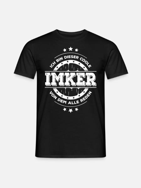 Imker Kollegen Geburtstag Bienenzüchter Geschenk - Männer T-Shirt - Schwarz