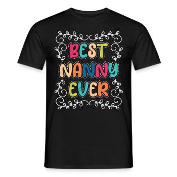Vous êtes la meilleure assistante maternelle au monde Assistante maternelle - T-shirt homme - noir - Devant - AI Model Male 178 light (178cm)