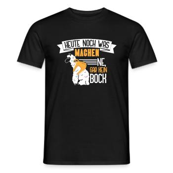 Faulenzen Chillen lustiges Motiv Faultier Spruch - Männer T-Shirt - Schwarz - Vorne - AI Model Male 178 light (178cm)