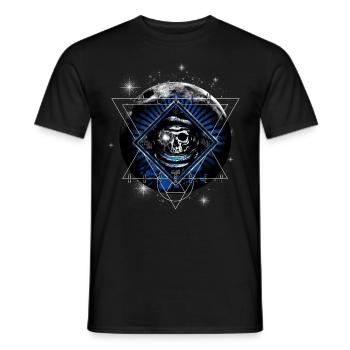 Death Odyssey - Männer T-Shirt - Schwarz - Vorne - AI Model Male 178 light (178cm)