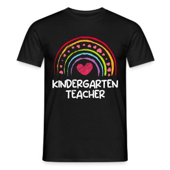 Maternelle Je suis enseignante de maternelle - T-shirt homme - noir - Devant - AI Model Male 178 light (178cm)