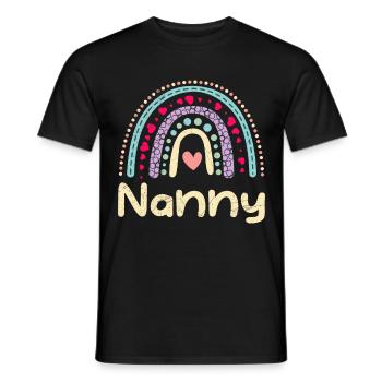 Kita pour enfants Je suis assistante maternelle - T-shirt homme - noir - Devant - AI Model Male 178 light (178cm)