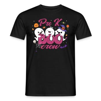 Pre K Boo Crew - Männer T-Shirt - Schwarz - Vorne - AI Model Male 178 light (178cm)