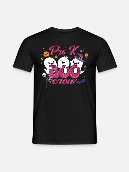 Pre K Boo Crew - Männer T-Shirt - Schwarz