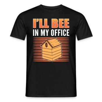 Imker Imkerei Biene Bienenvolk Bienenstock Natursc - Männer T-Shirt - Schwarz - Vorne - AI Model Male 178 light (178cm)