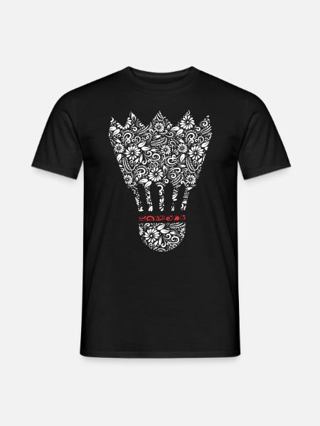 Badminton Shuttlecock For Badminton Enthusiast - Männer T-Shirt - Schwarz
