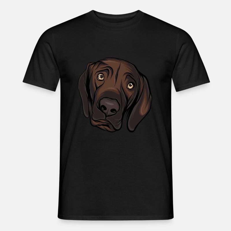 Labrador - Männer T-Shirt - Schwarz