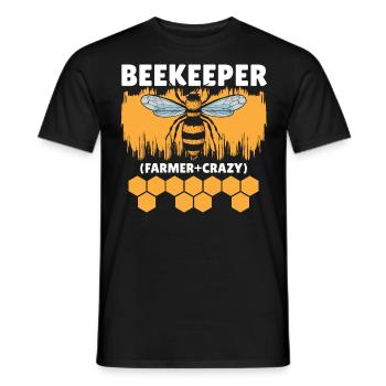 Apiculteur Apiculture Abeille Bien-être animal Abeille Chuchoteur - T-shirt homme - noir - Devant - AI Model Male 178 light (178cm)