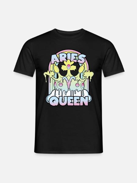 Aries Queen - Men's T-Shirt - black