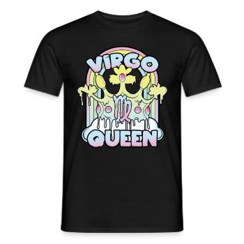 Virgin Queen - Men's T-Shirt - black - Front - AI Model Male 178 light (178cm)