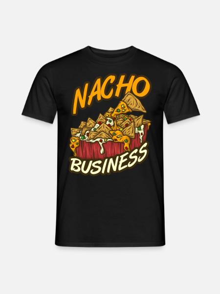 Nachos - Men's T-Shirt - black