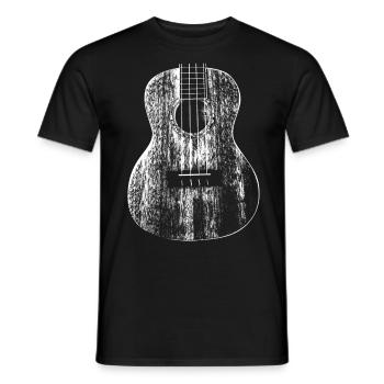 Musiklehrer Musiker ich bin Gitarrist Gitarre - Männer T-Shirt - Schwarz - Vorne - AI Model Male 178 light (178cm)