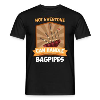 Not every musician can do that - Men's T-Shirt - black - Front - AI Model Male 178 light (178cm)