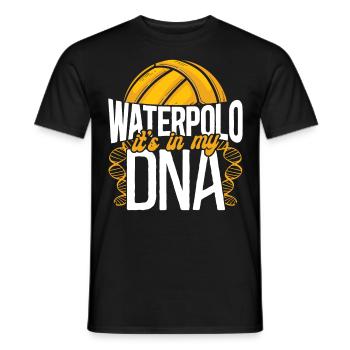 Water Polo Vintage Water Polo It's - Männer T-Shirt - Schwarz - Vorne - AI Model Male 178 light (178cm)