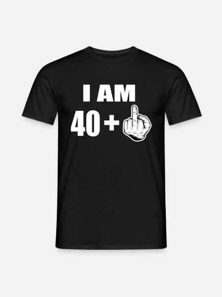 41e anniversaire - T-shirt homme - noir