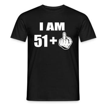 52 Geburtstag - Männer T-Shirt - Schwarz - Vorne - AI Model Male 178 light (178cm)