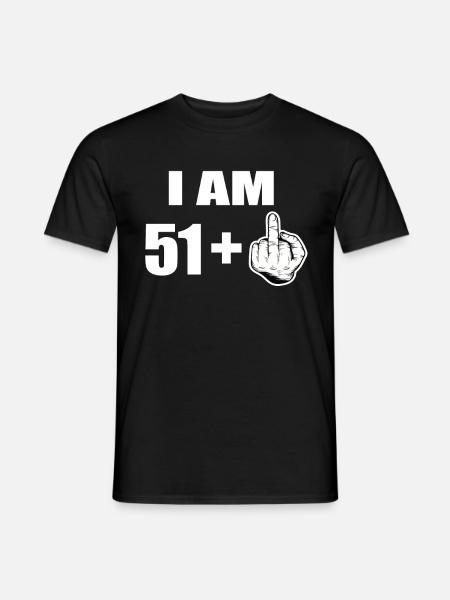 52nd birthday - Men's T-Shirt - black