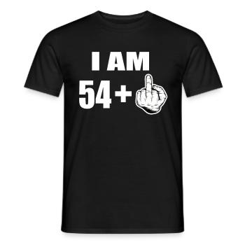55e anniversaire - T-shirt homme - noir - Devant - AI Model Male 178 light (178cm)