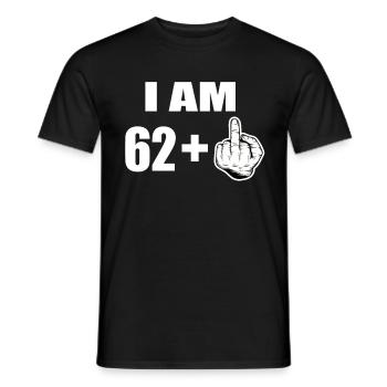 63 Geburtstag - Männer T-Shirt - Schwarz - Vorne - AI Model Male 178 light (178cm)