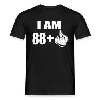 89 Geburtstag - Männer T-Shirt - Schwarz - Vorne - AI Model Male 178 light (178cm)